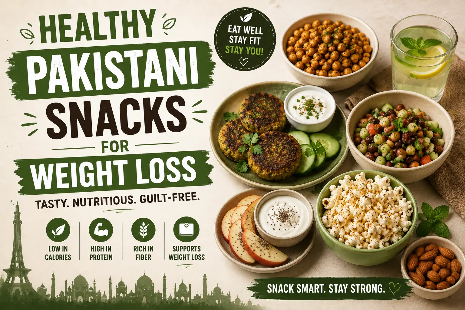 Healthy Pakistani Snacks for Weight Loss — Packaged vs Homemade
