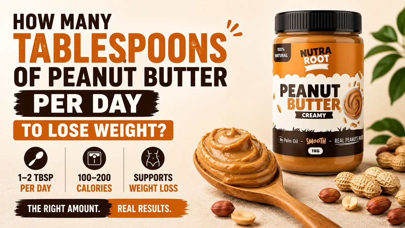 How Many Tablespoons of Peanut Butter Per Day to Lose Weight?